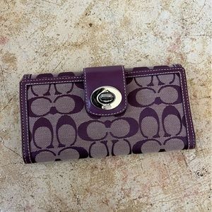 Vintage coach wallet